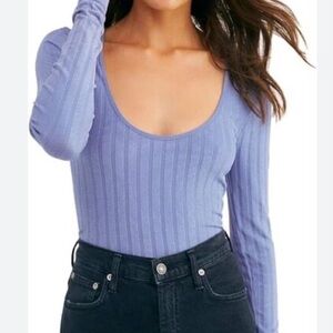 Free People Long Sleeve Top, Size XS/S
